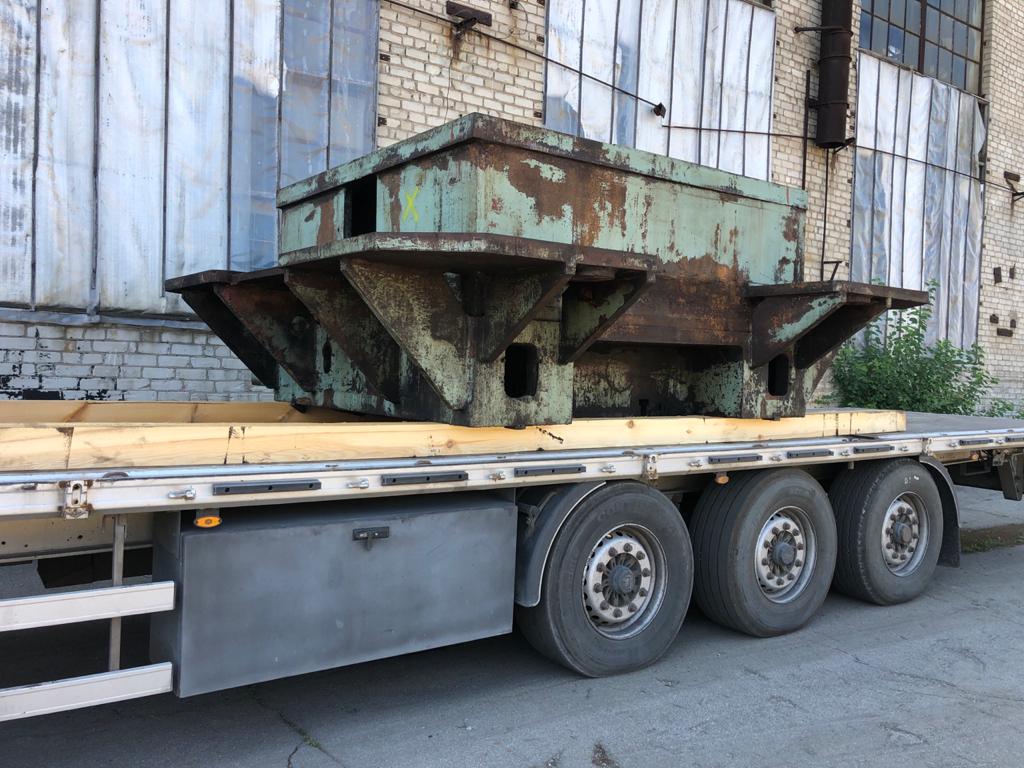 Ended dismantle happened loading and delivery to the buyer hot forging press KB8544 2500